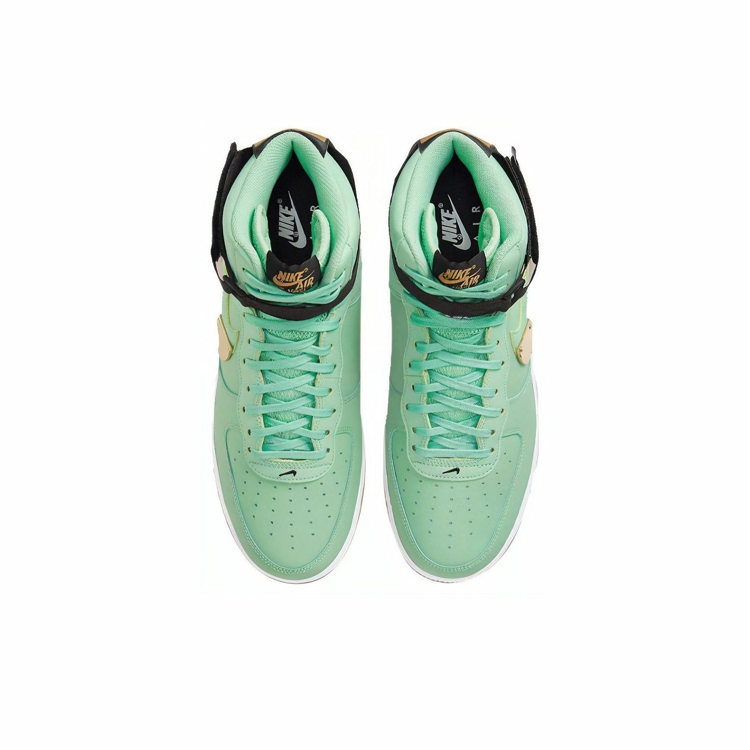 NBA x Nike Air Force 1 High 'Celtics Green' - вид сзади