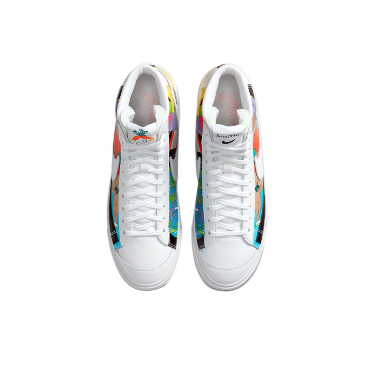 Ruohan Wang x Nike Blazer 77 Flyleather QS - вид сзади