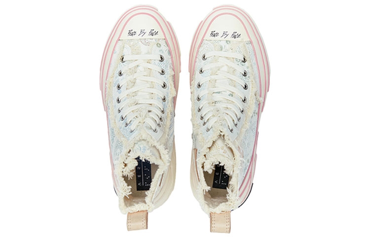 xVESSEL G.O.P. Highs Paisley Fluorescence White - вид спереди