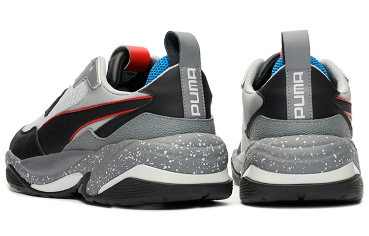 Puma Thunder Electric Grey Violet Black - вид сзади