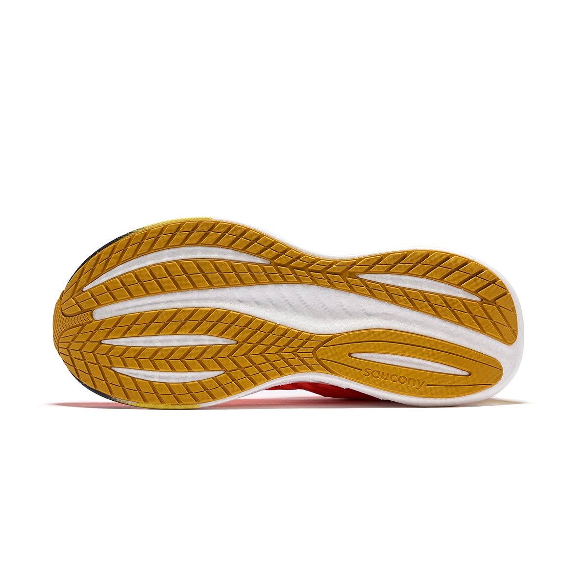 Saucony TRIUMPH 22, Orange Yellow - подошва