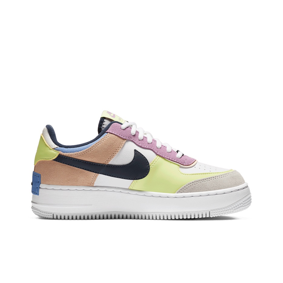 Nike Air Force 1 shadow - вид с внутренней стороны