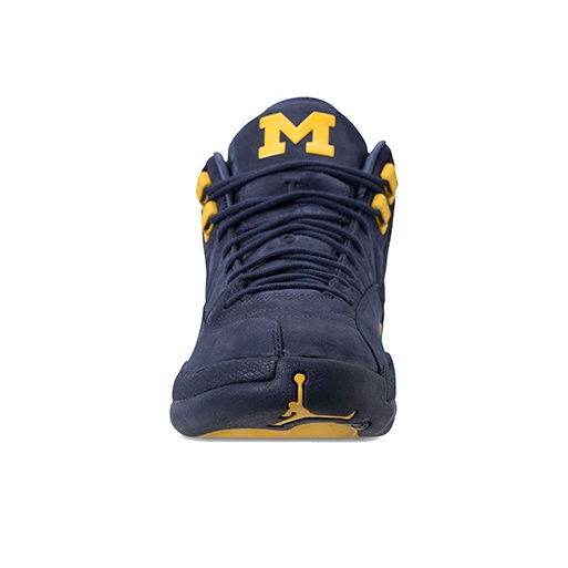 Psny x Jordan Air Jordan 12 "michigan" Pe College - вид сзади
