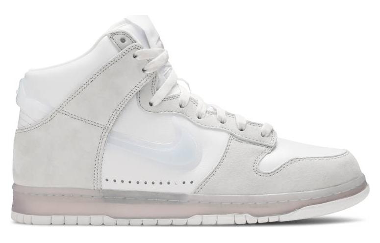 Nike Dunk High Slam Jam White Pure Platinum - вид с внутренней стороны