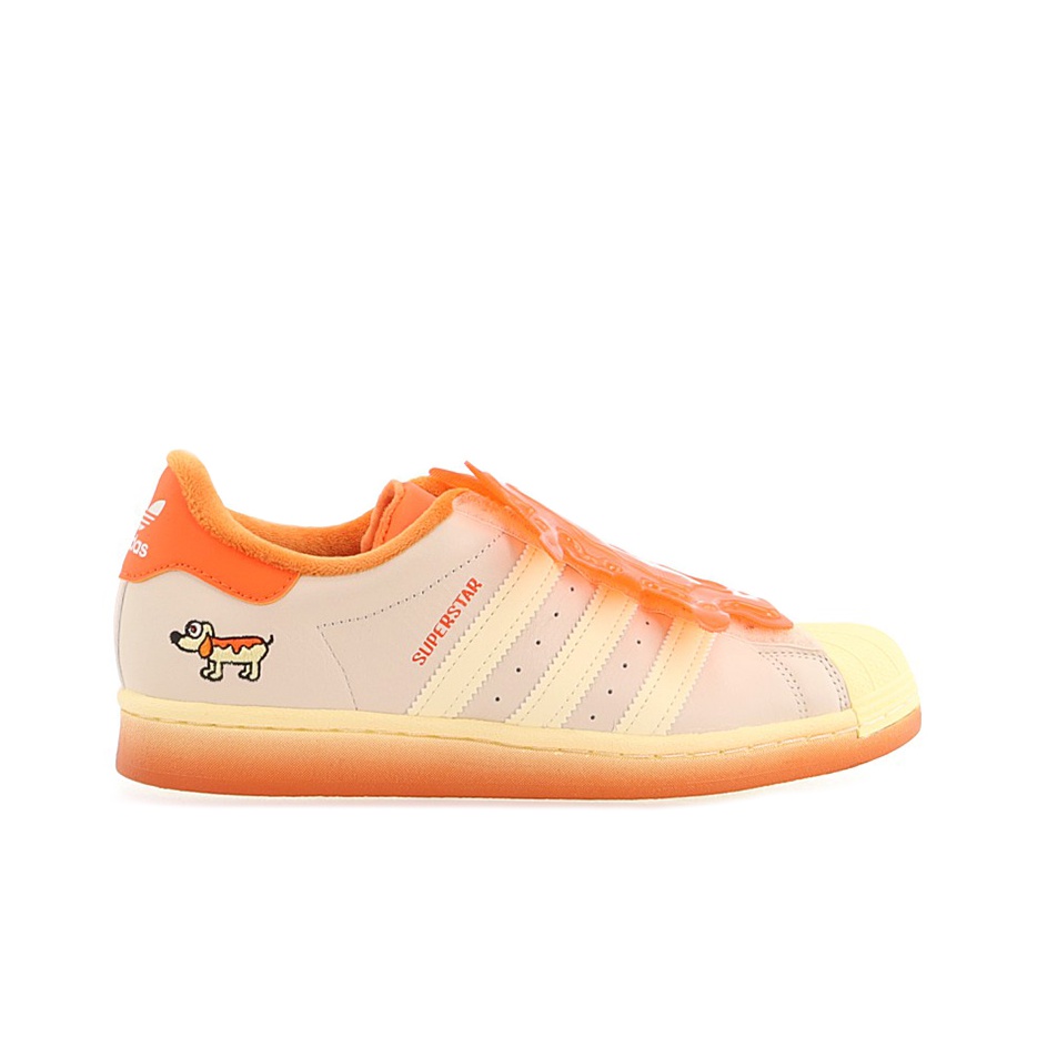 melting sadness x adidas originals Superstar messy - вид с внутренней стороны