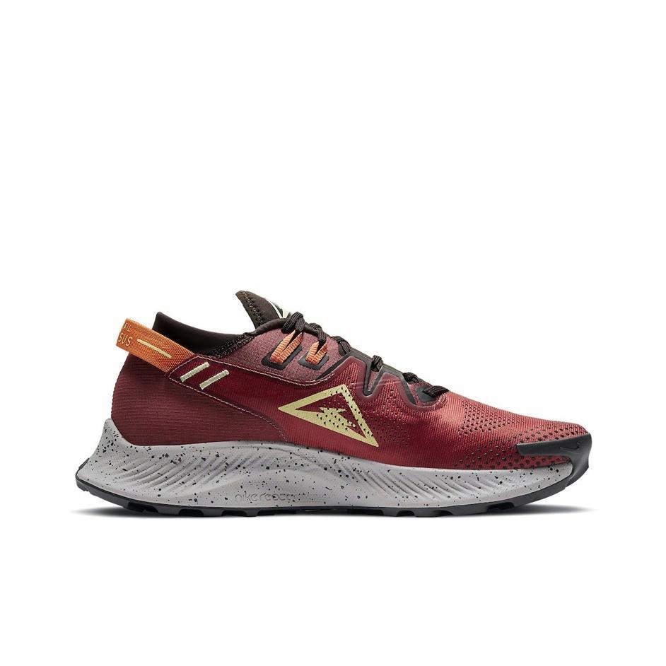 Nike Pegasus Trail 2 'Red Yellow' - вид с внутренней стороны