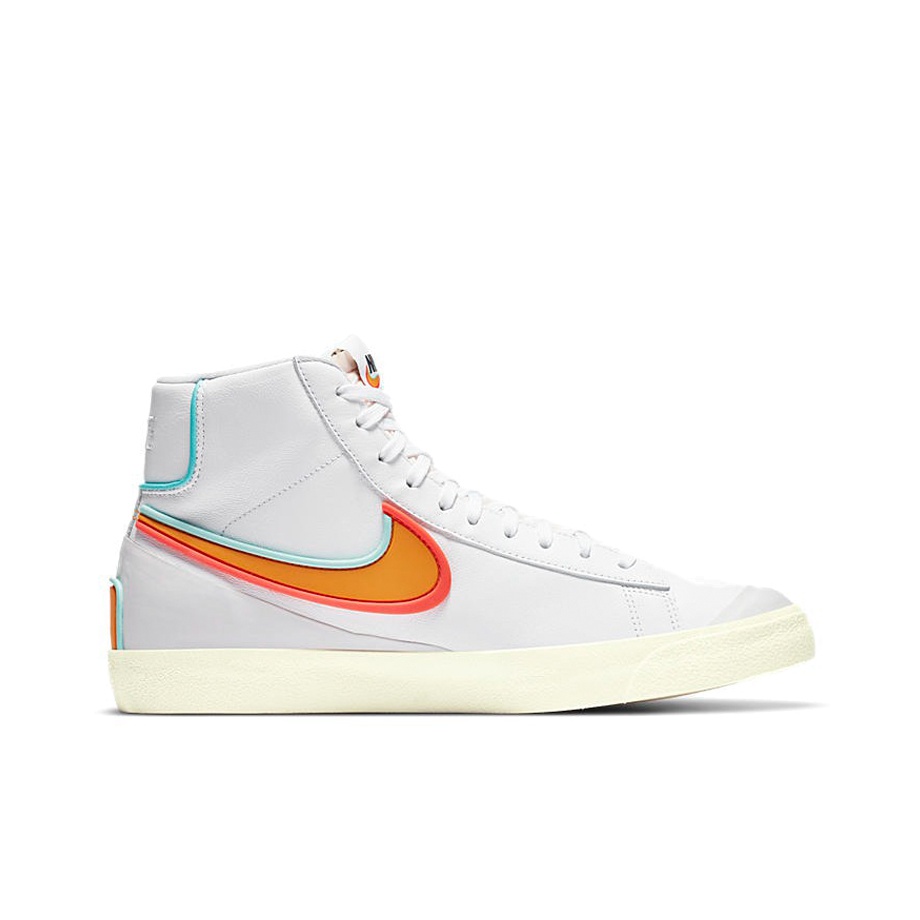 Nike Blazer '77 RETRO WHITE KUMQUAT - вид с внутренней стороны