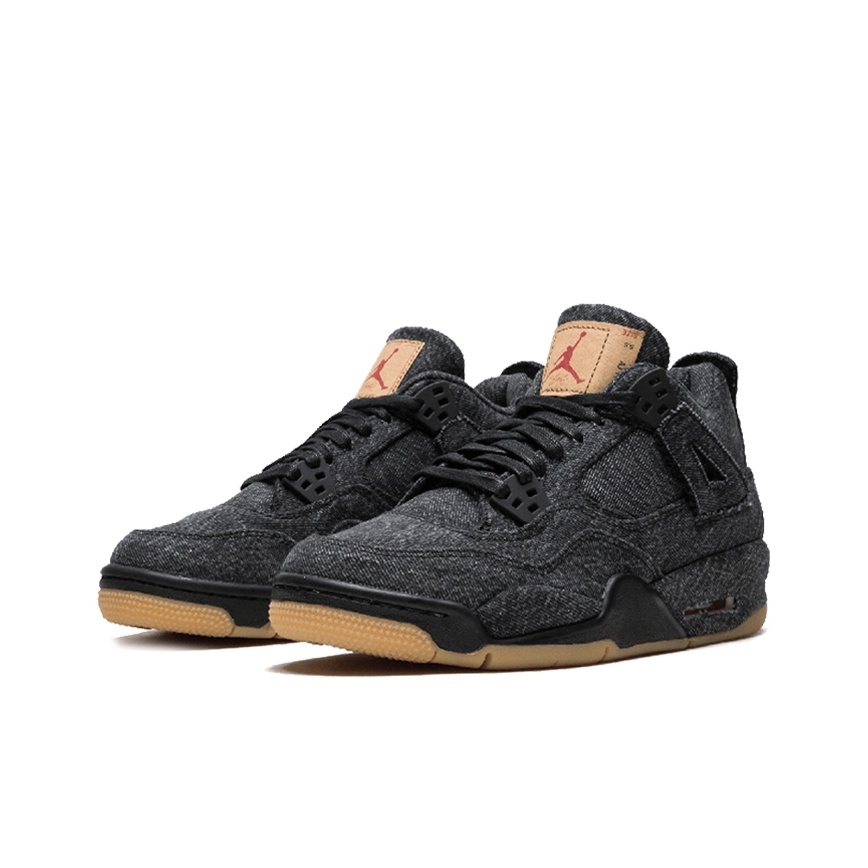 Air Jordan 4 Retro Levis Black - вид 7