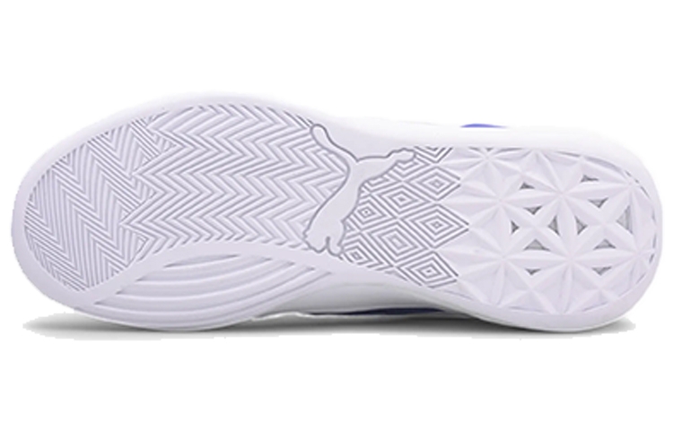Puma Clyde Hardwood White/Blue - подошва