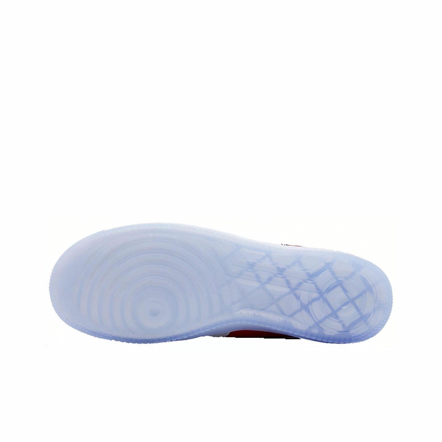 Nike Air Force 1 '07 LV8 EMB Icy Soles White Black Red - вид 6