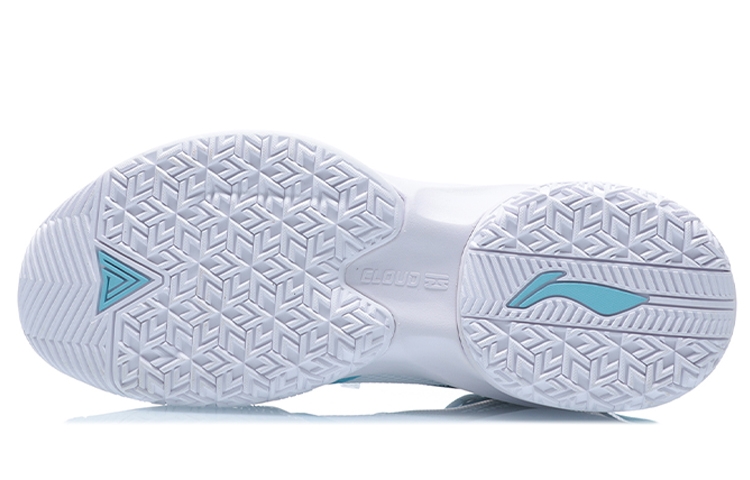 Li-Ning Power 7 White/Black/Blue - подошва