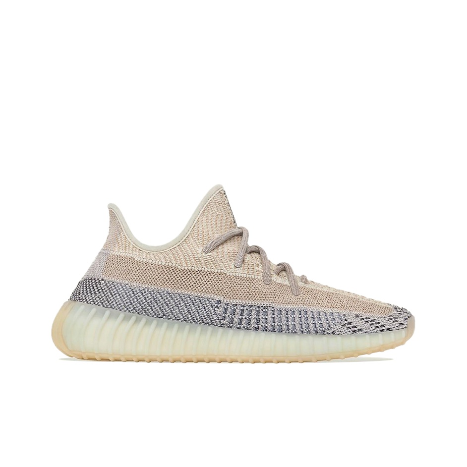 adidas originals Yeezy Boost 350 V2 "Ash Pearl" - вид с внутренней стороны