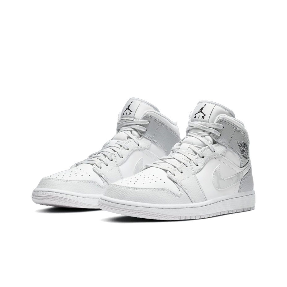 Jordan Air Jordan 1 mid "grey camo" dior - вид спереди