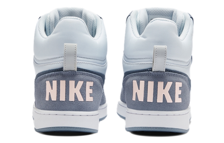 Nike Court Borough Mid Premium Pure Platinum - rear view