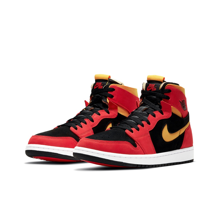Jordan Air Jordan 1 zoom air cmft "chile red" - вид спереди