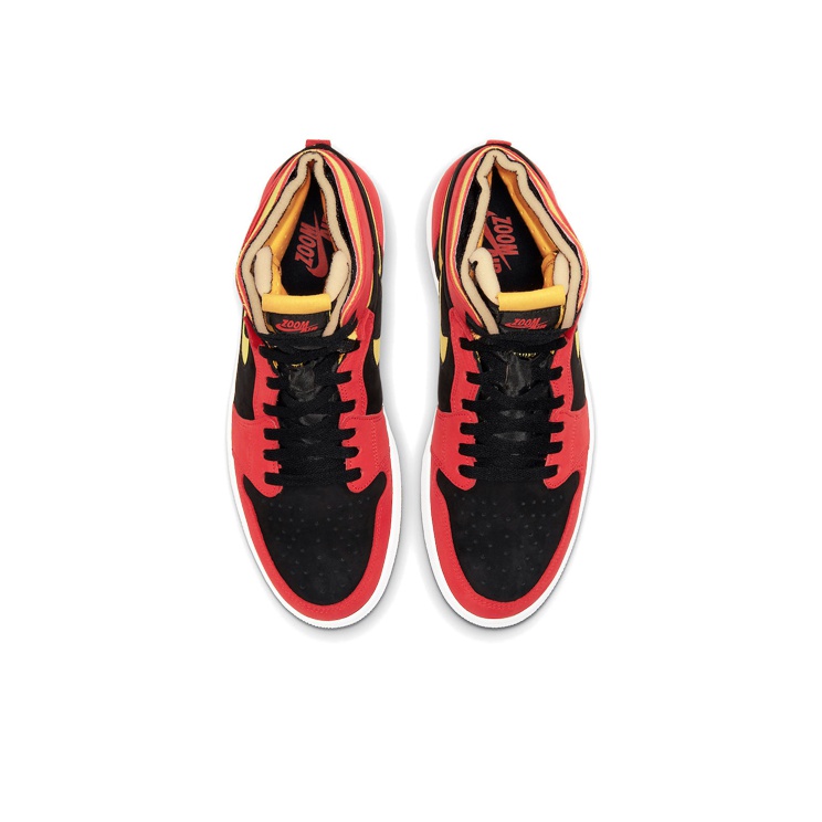Jordan Air Jordan 1 zoom air cmft "chile red" - вид сзади