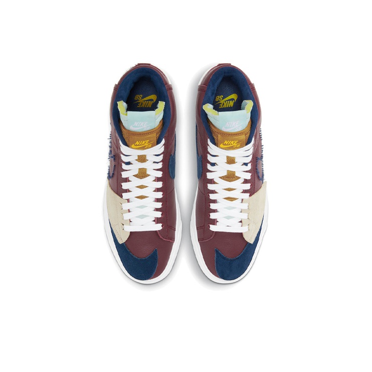 Nike Blazer Edge "team red" - вид сзади