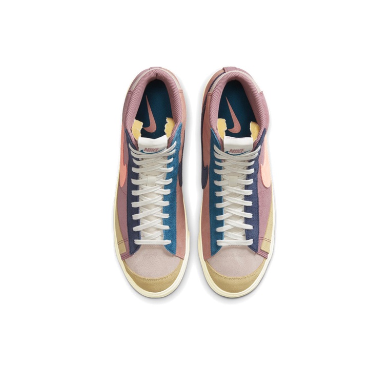 Nike Blazer Mid '77 Desert Berry - вид сзади