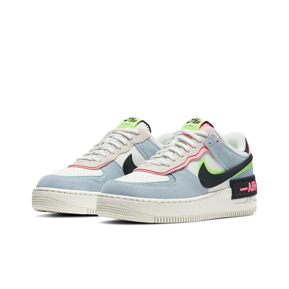 Nike Air Force 1 Shadow "Sunset Pulse" - вид спереди