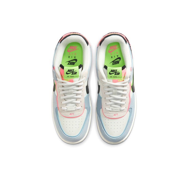 Nike Air Force 1 Shadow "Sunset Pulse" - вид сзади