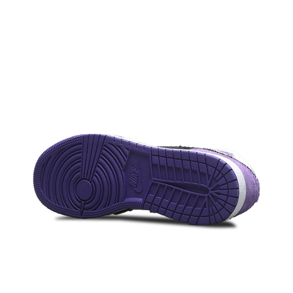 Jordan Air Jordan 1 Mid SE GS Purple - sole
