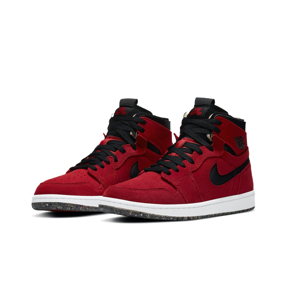 Jordan Air Jordan 1 Crater zoom air cmft "crater red" - вид спереди
