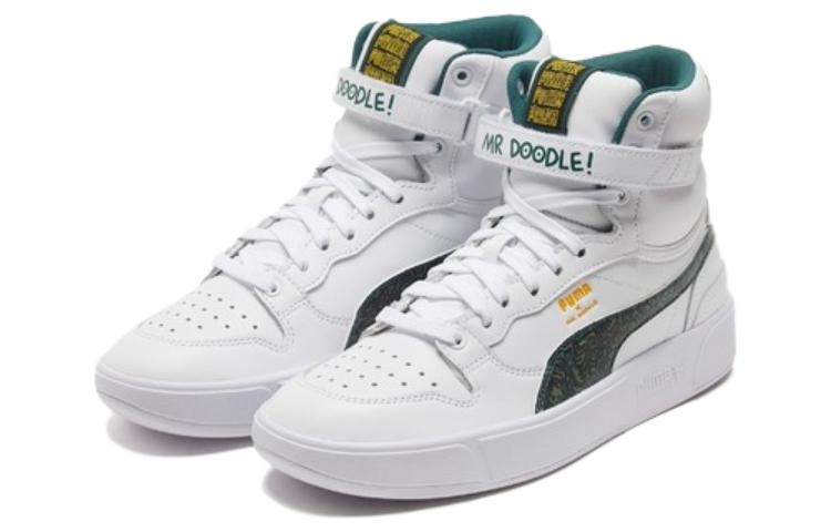 Mr.Doodle x PUMA Sky LX Mid - вид спереди