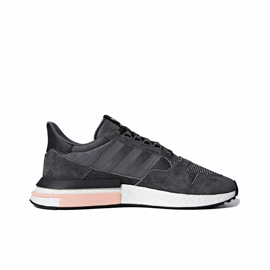 adidas originals ZX 500 RM Grey Five Clear Orange - вид с внутренней стороны