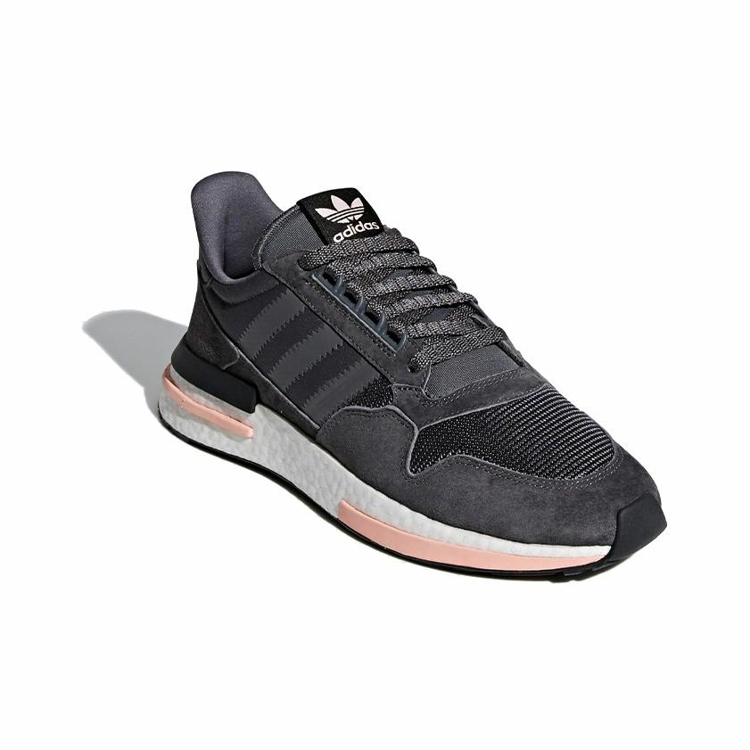 adidas originals ZX 500 RM Grey Five Clear Orange - вид спереди
