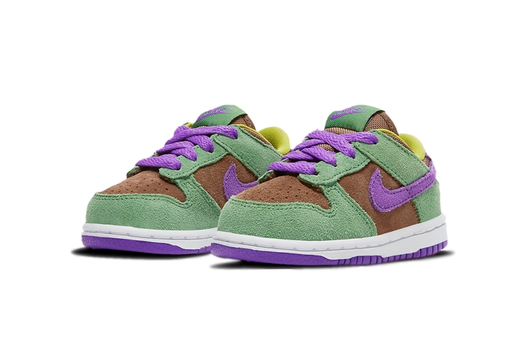 Nike Dunk Low Veneer 2020 TD - вид спереди
