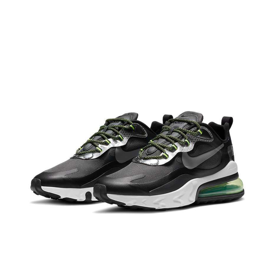 Nike Air Max 270 React Se BlackGreen - вид спереди