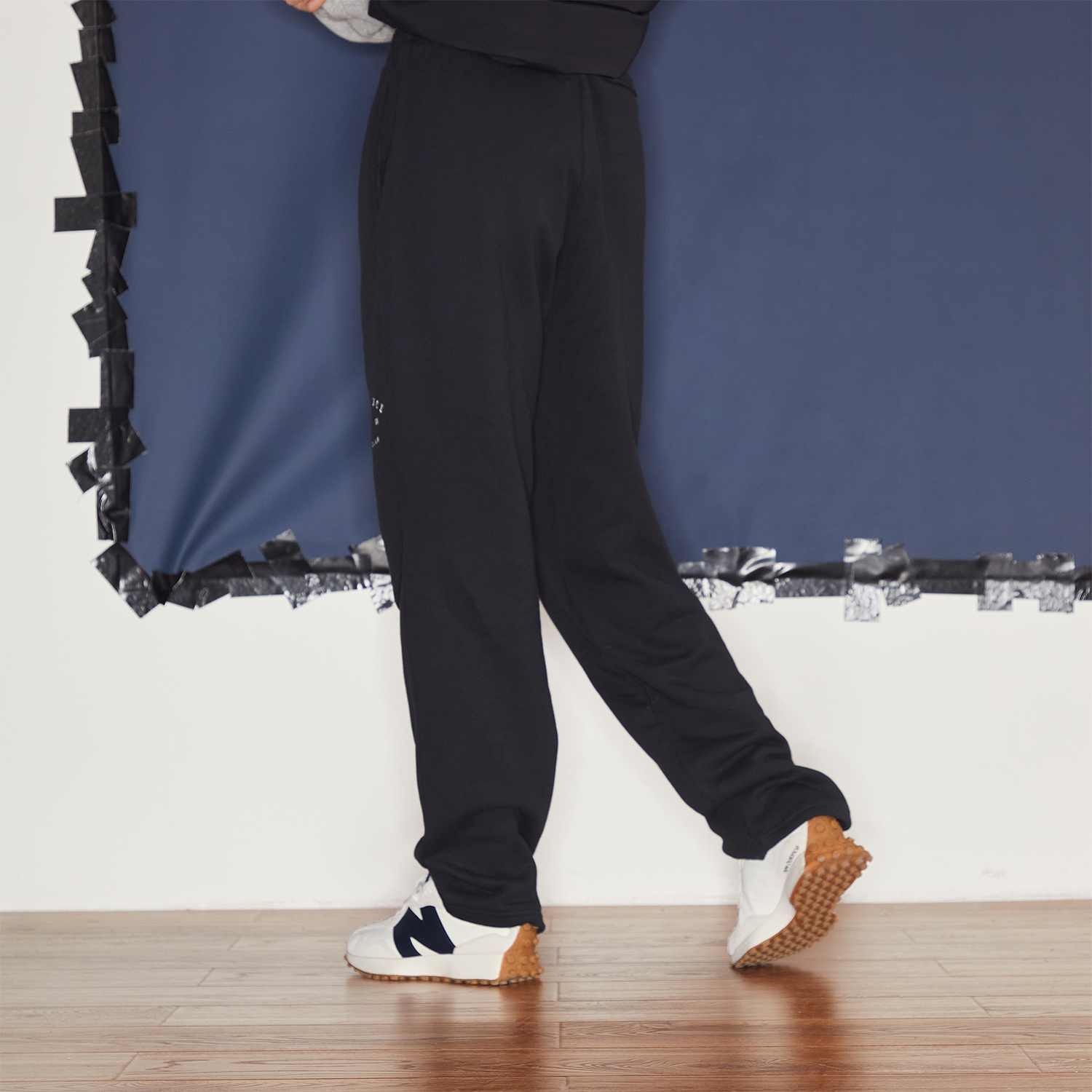 New Balance 327 Grey Navy (варианты полноты: B, D) - вид 9
