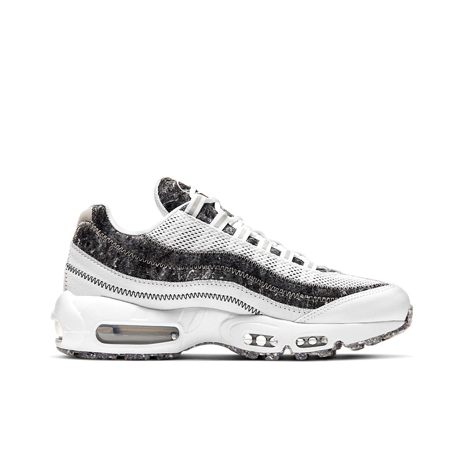 Nike Air Max 95 Crater SE White Black - view from the inside