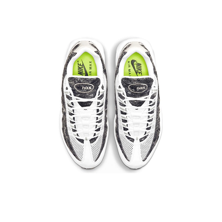 Nike Air Max 95 Crater SE White Black - rear view