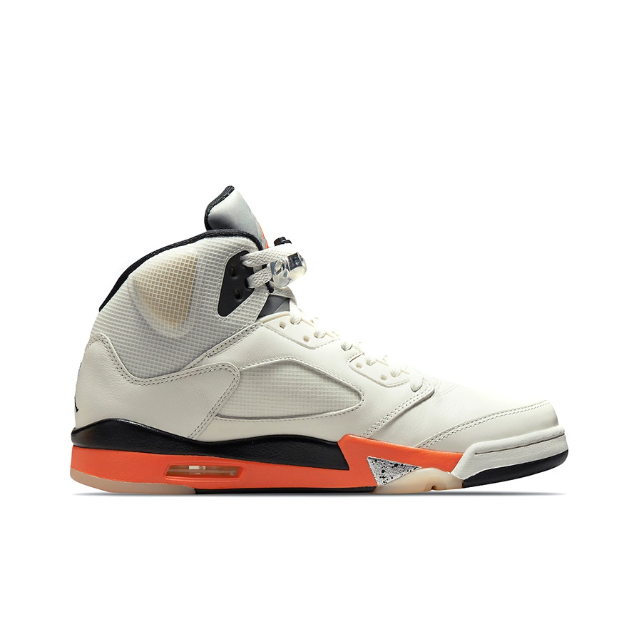 Jordan Air Jordan 5 retro "orange blaze" - вид с внутренней стороны