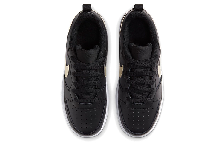 Nike Court Borough Low 2 'Black Gold' GS - вид сзади