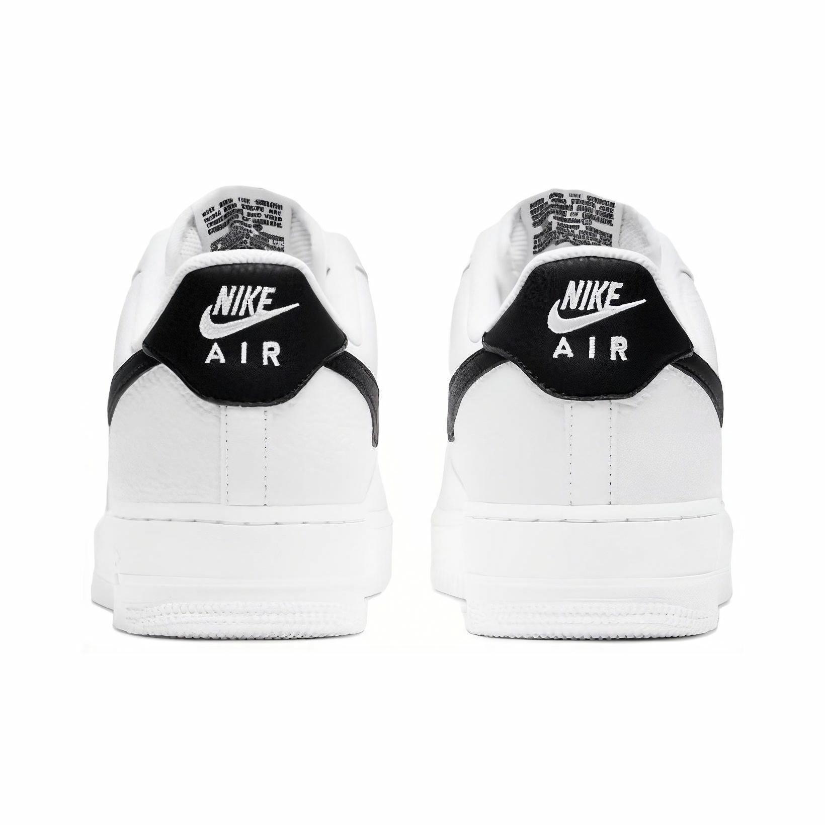 Nike Air Force 1 "White and Black" - подошва