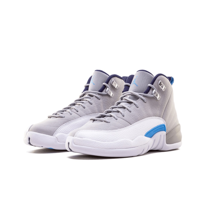 Jordan Air Jordan 12 Retro Grey University Blue - вид спереди