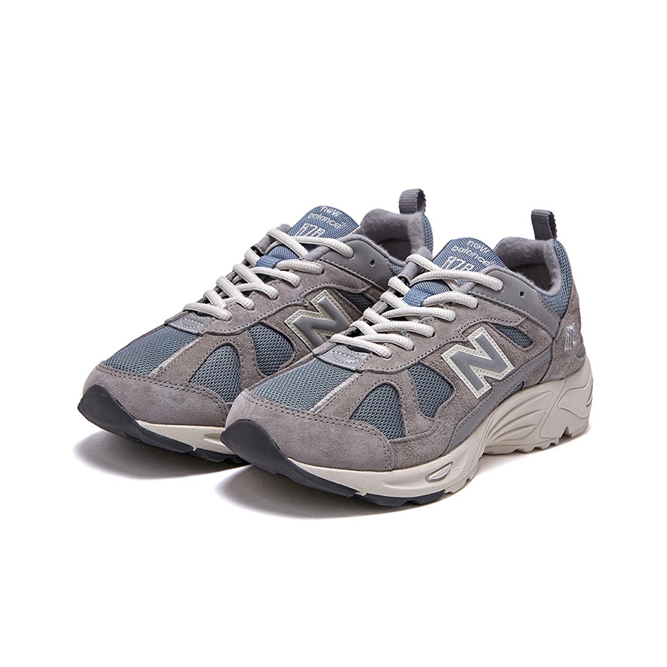 New Balance 878 Gray (полнота: D) - вид спереди