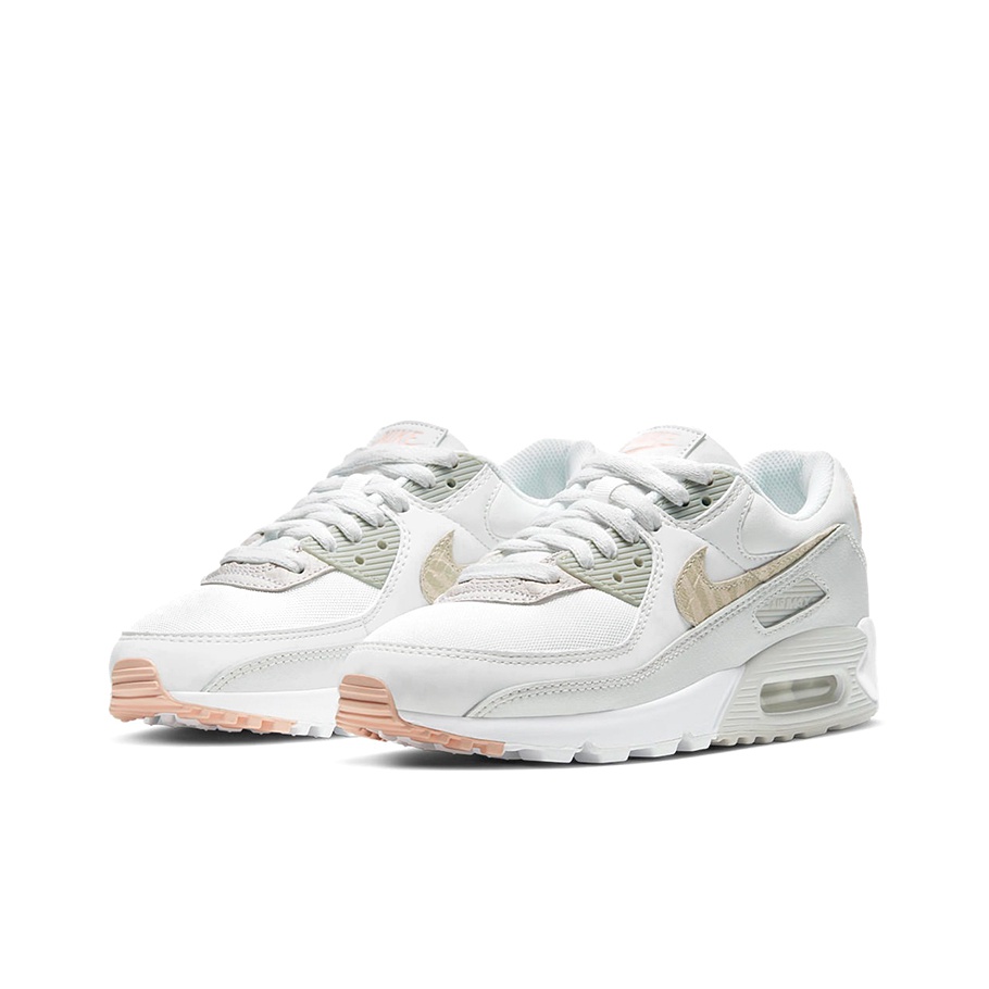 Nike Air Max 90 SE Summit White Light Bone - вид спереди