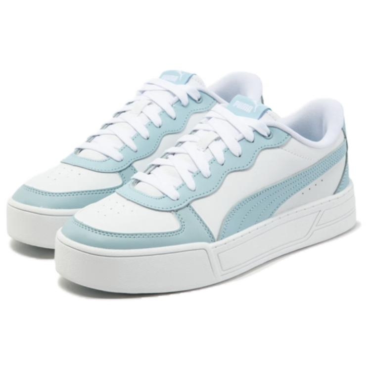 Puma Skye White Blue - вид спереди