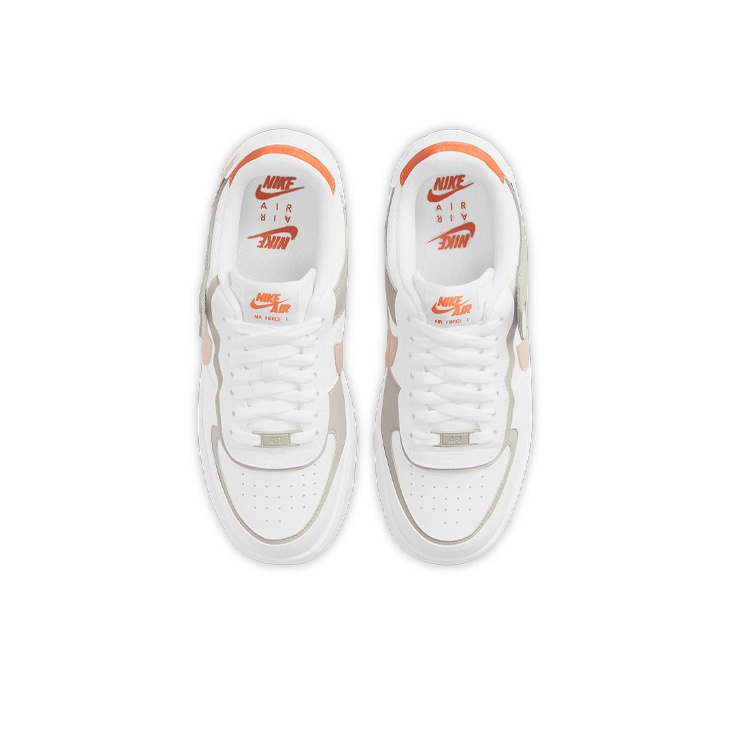 Nike Air Force 1 Shadow "Crimson Tint" - вид сзади