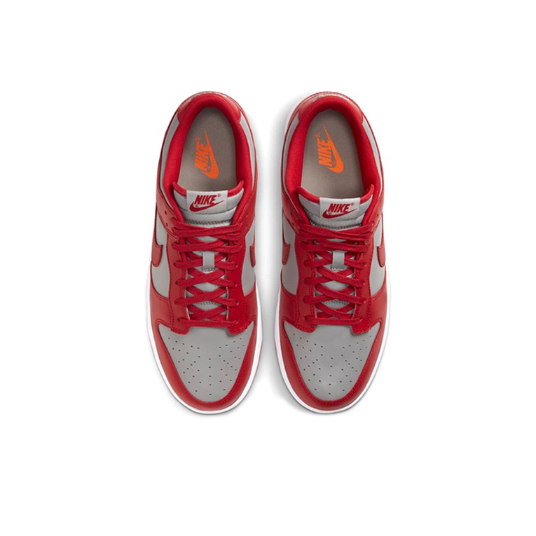 Nike Dunk Retro "Medium Grey" - вид сзади