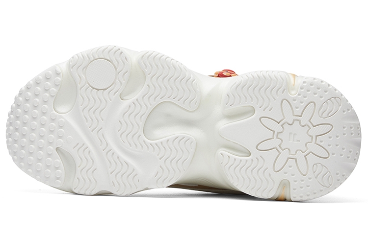 FILA Ade Xms White/Green/Red - вид сзади