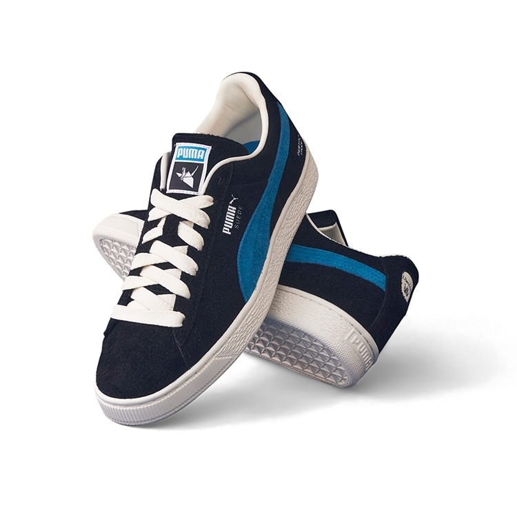 Liberaiders x Puma Suede 'Destination Unknown' - вид спереди