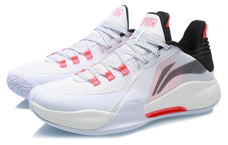 Li-Ning Speed 7 White/Black/Red - вид спереди