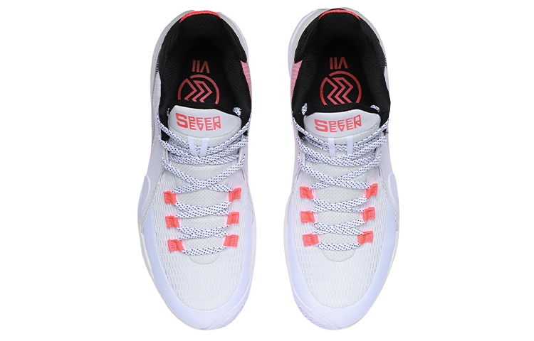 Li-Ning Speed 7 White/Black/Red - вид сзади