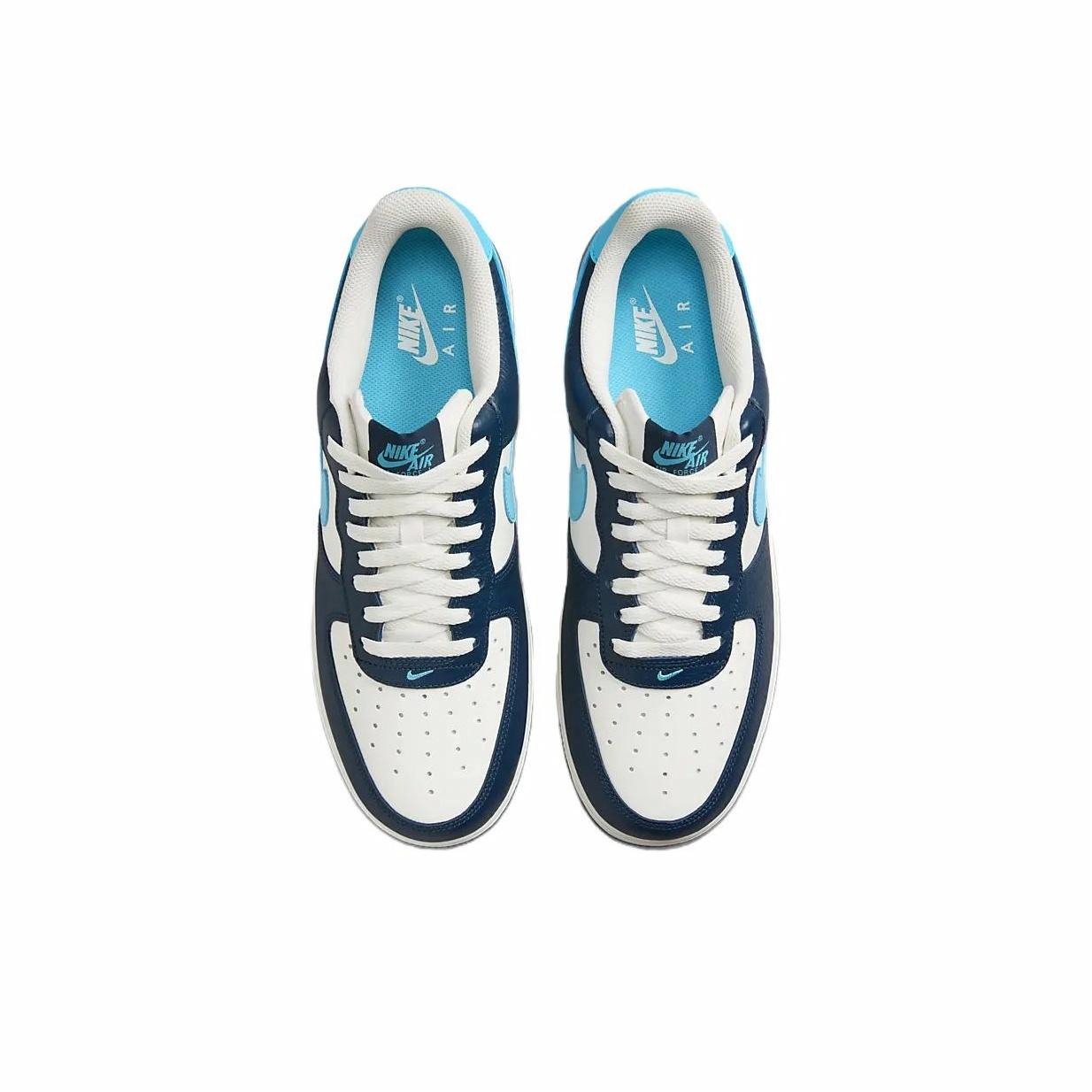 Nike Air Force 1 Low Armory Navy/Baltic Blue/White - rear view