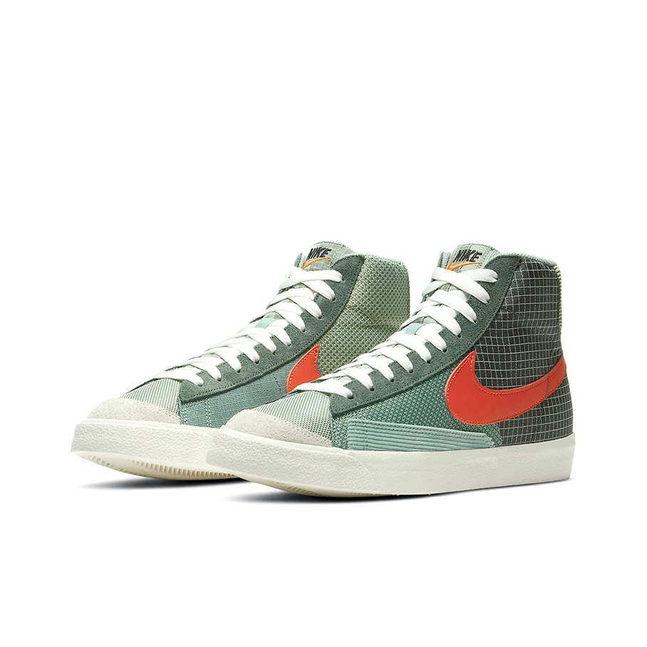 Nike Blazer 77 Patch "Dutch Green" - вид спереди