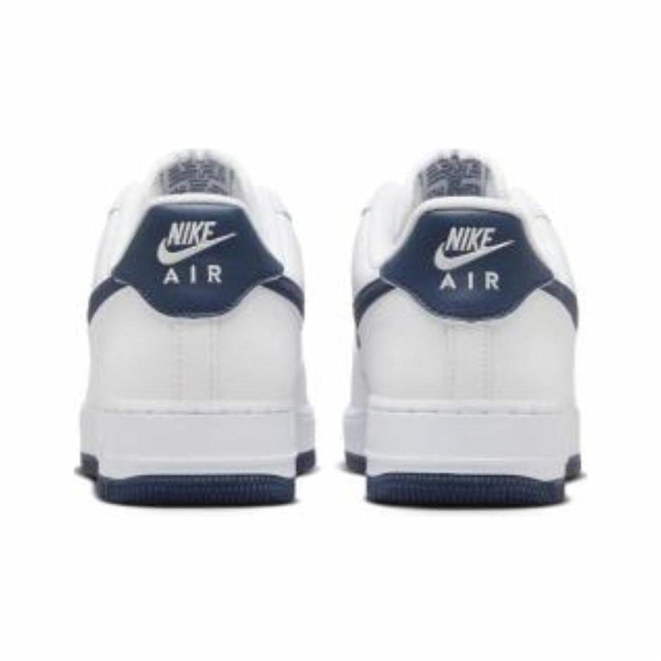Nike Air Force 1 '07  White Midnight Navy - подошва